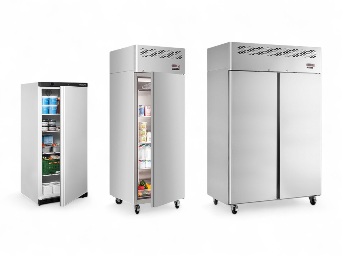 Upright Solid Door Freezers