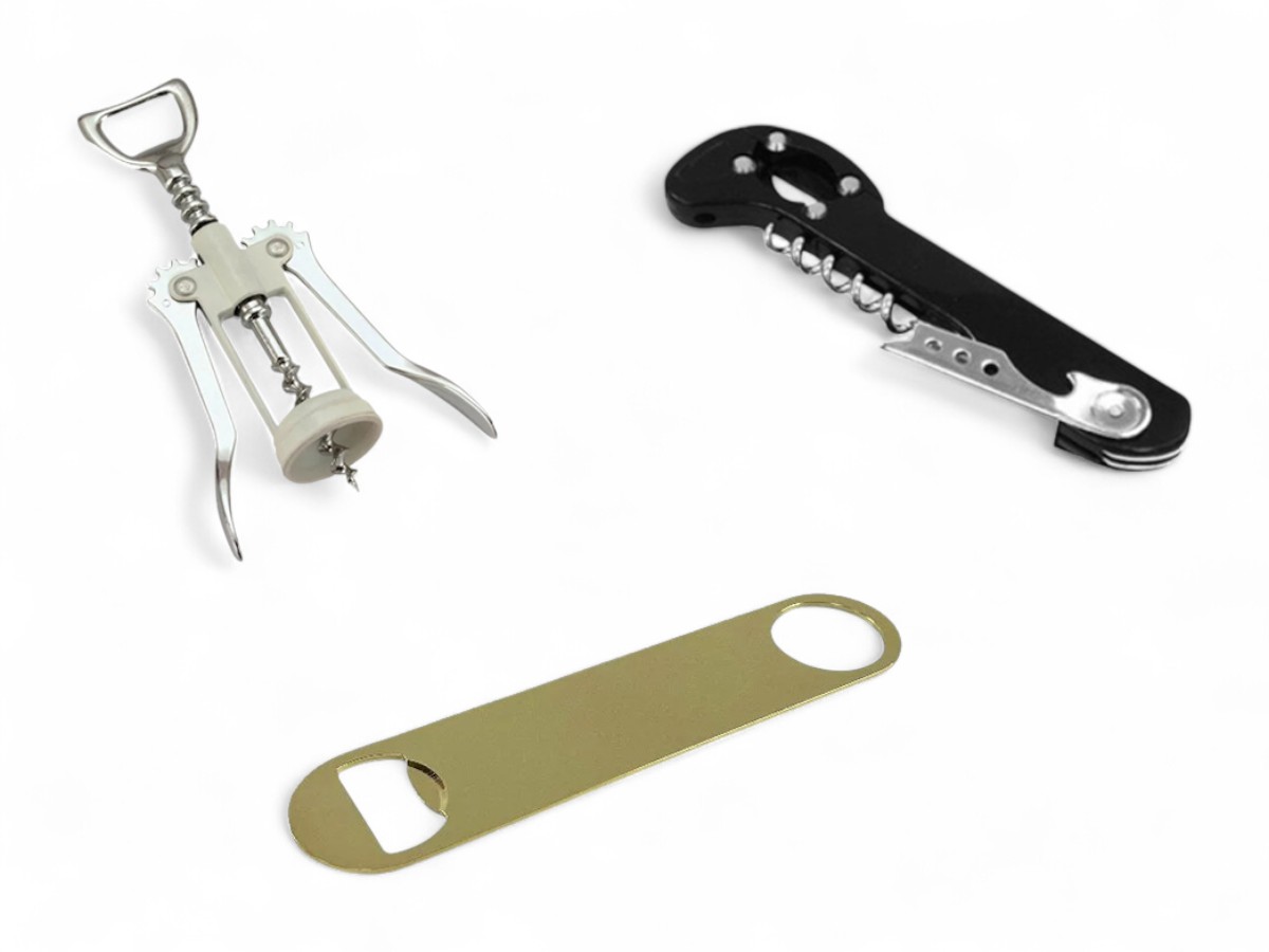 Bar Bottle Openers, Corkscrews & Blades