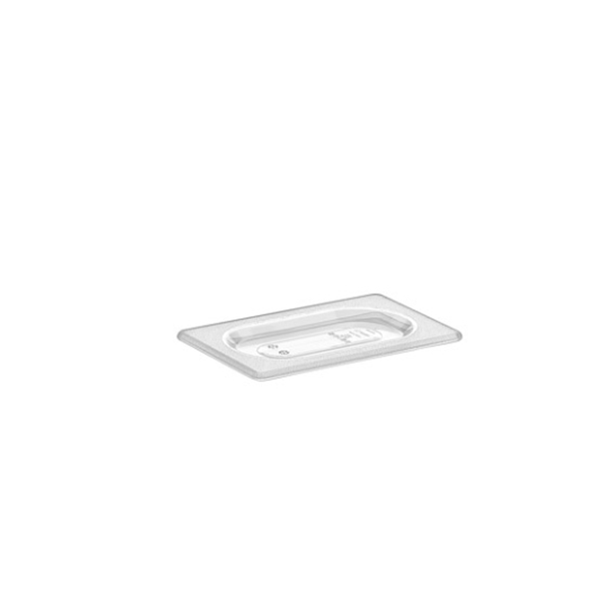 1/9 Polycarbonate Gastronorm Lid Clear 176x108mm