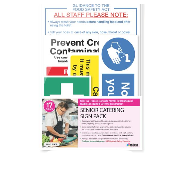 Senior Catering Sign Pack - Senpk