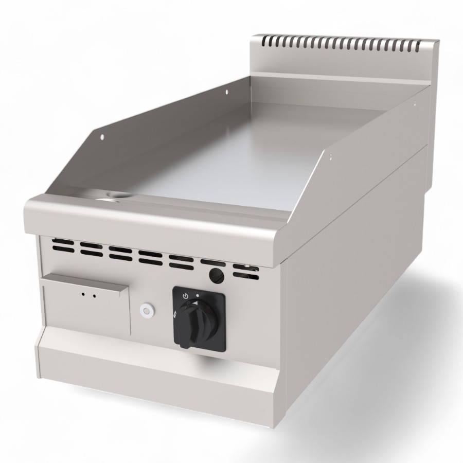 Grill C Flat Gas S/S Table Top 40x90x30cm Agi 490