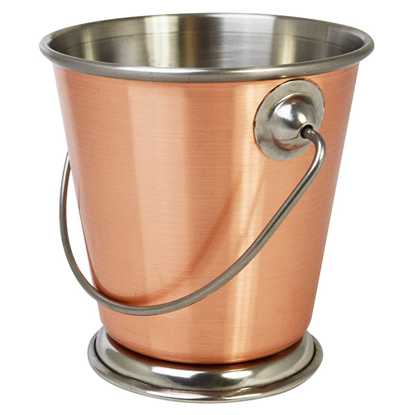 Copper Presentation Bucket 12cm Bkt12C