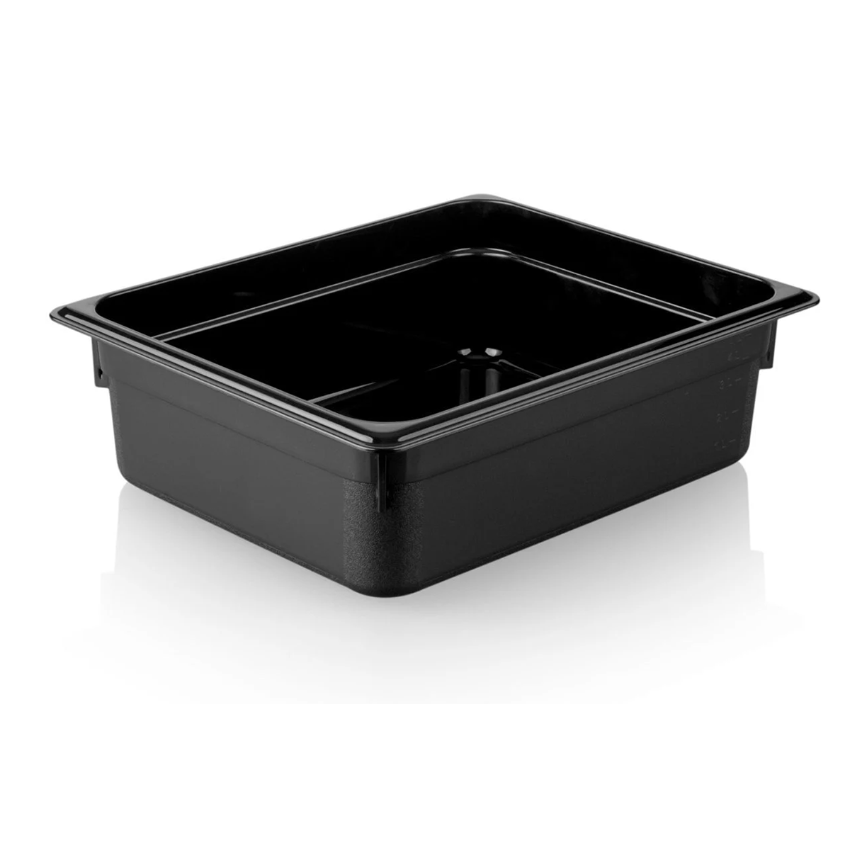 1/2 Polycarbonate Gastronorm Black 265x325x100mm