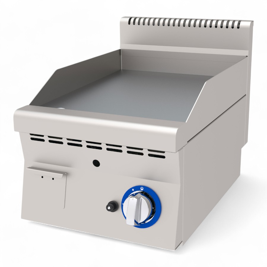 Grill 6 Flat Gas S/S Table Top 40x60x30cm Agi 460