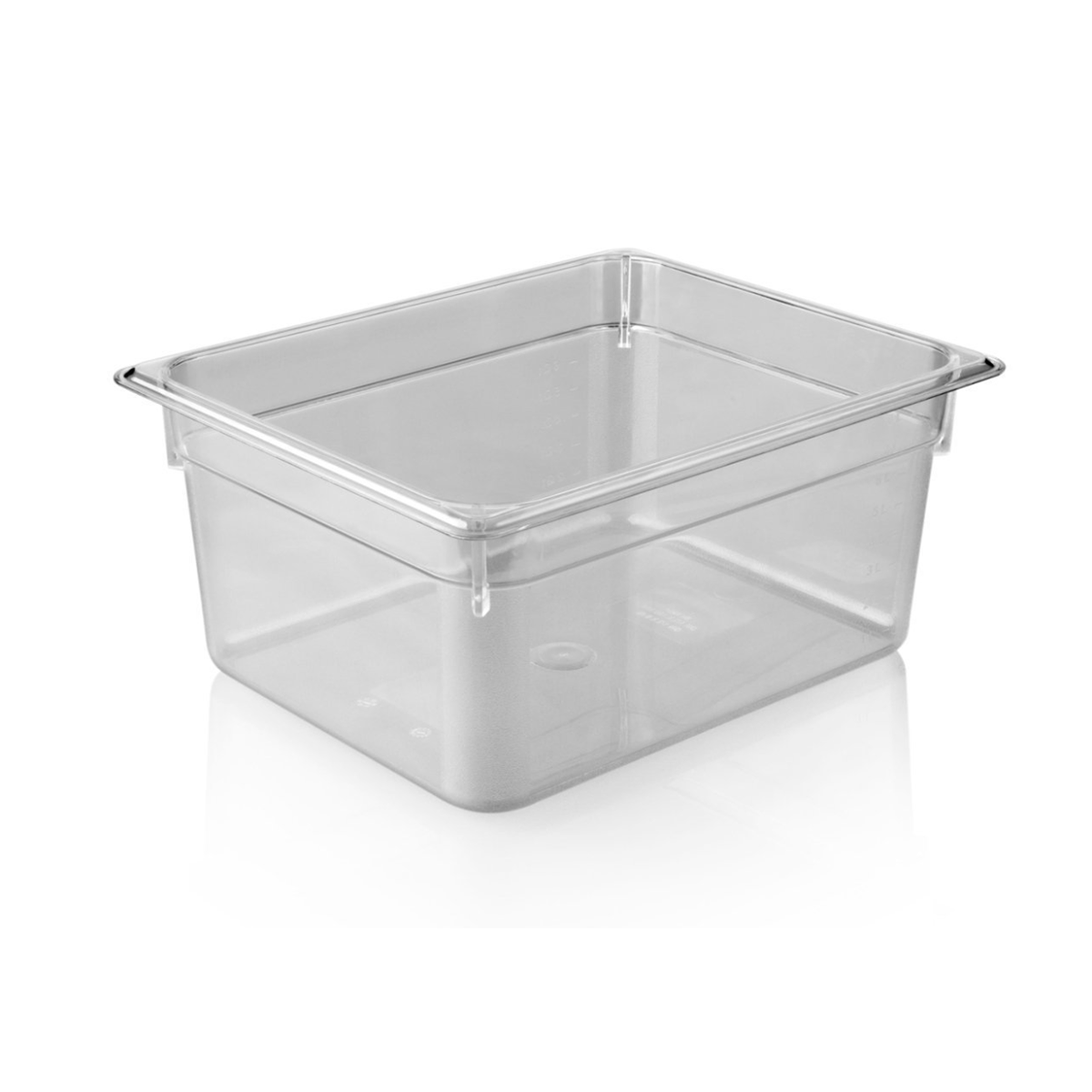 1/2 Polycarbonate Gastronorm Clear 265x325x150mm