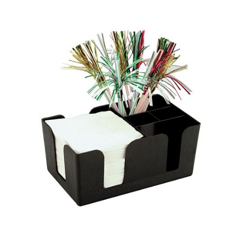 Bar Caddy Black 24 x 14.5 x 10.5cm 3535