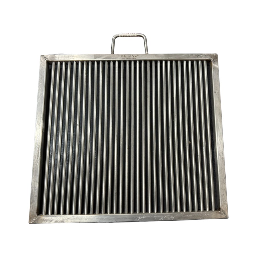 Charcoal Grill Stainless Stell 45x45cm With Handle