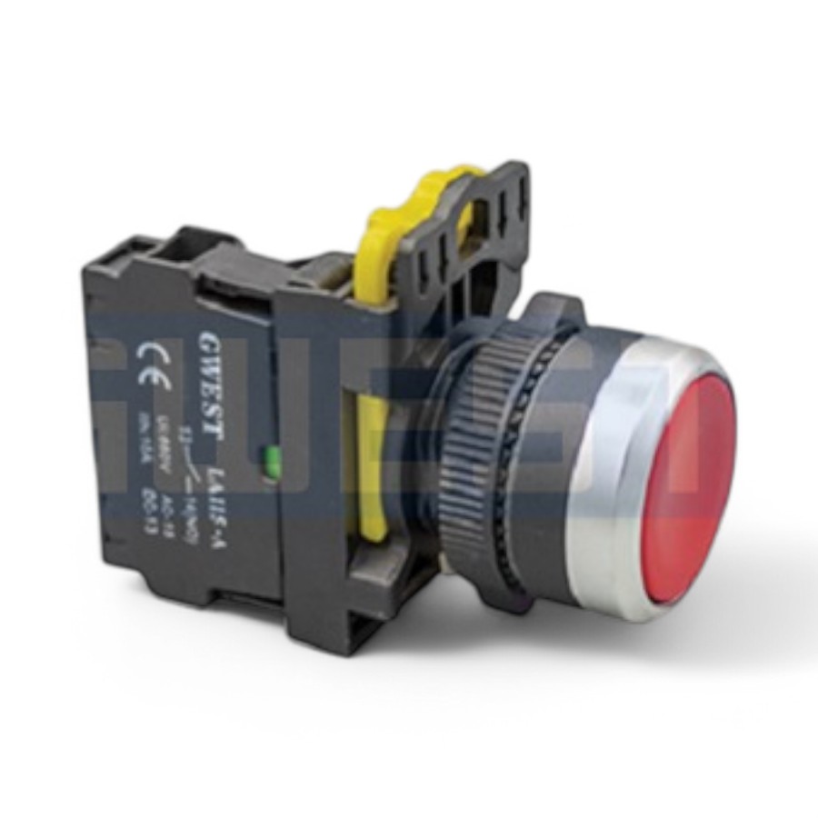 Stop Spring Red Button A5-01