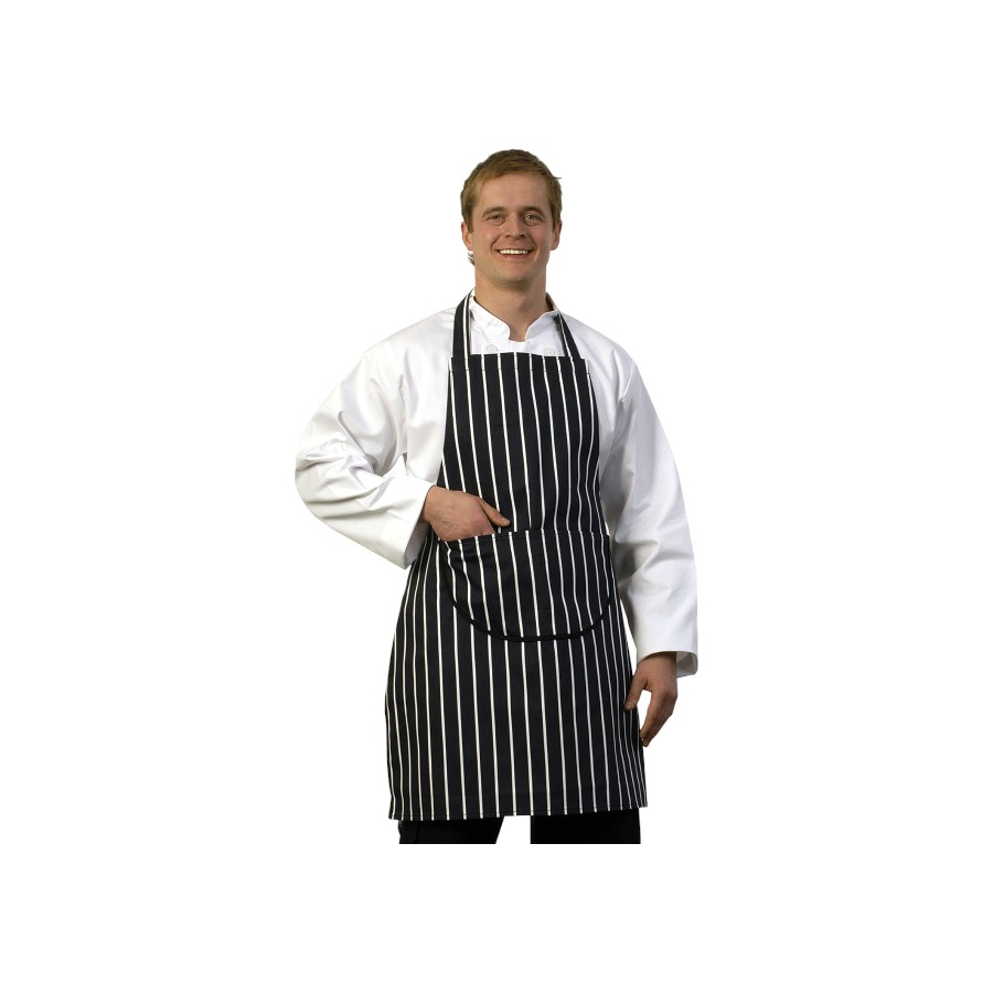 Bib Apron With Pocket A041 Ma512