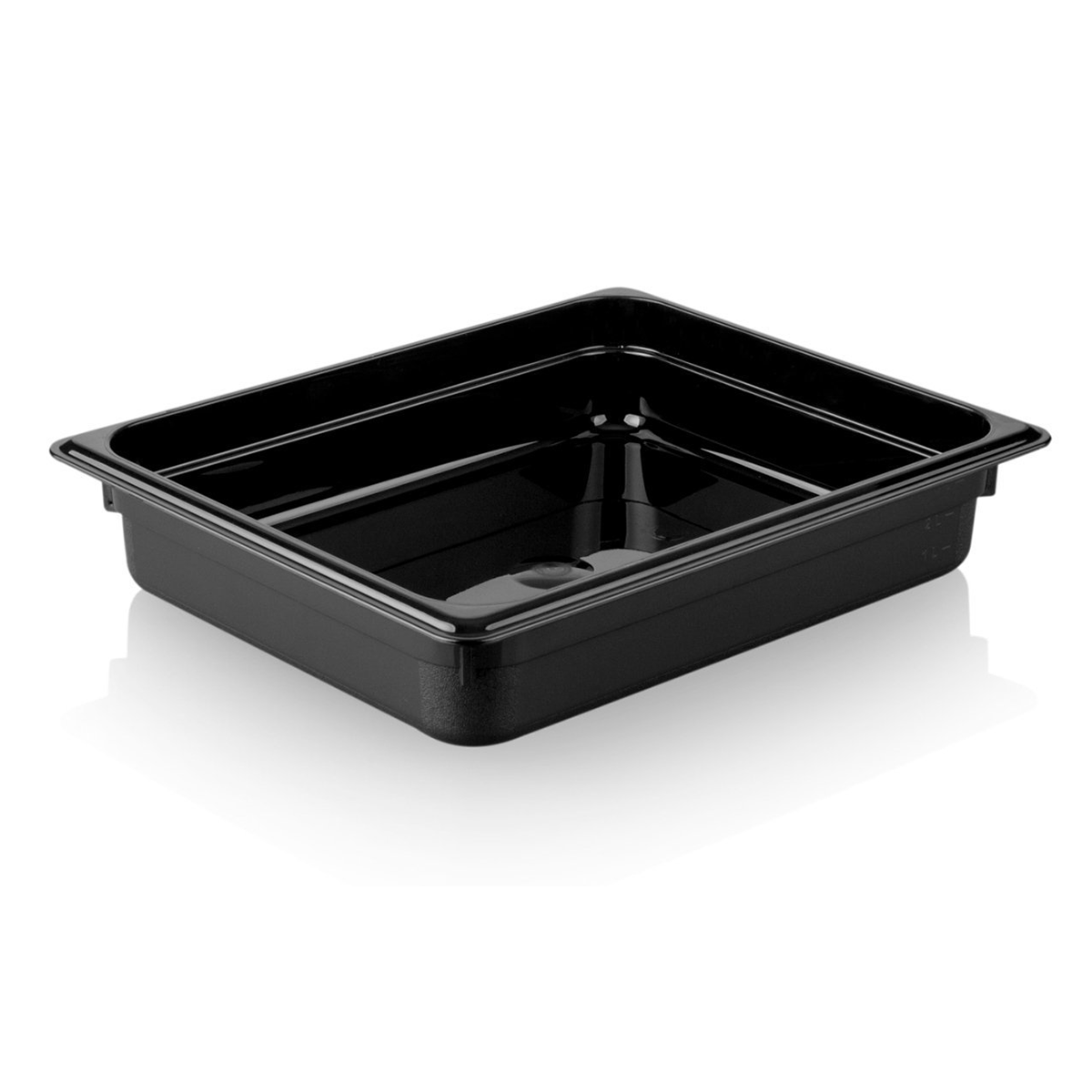 1/2 Polycarbonate Gastronorm Black 265x325x65mm