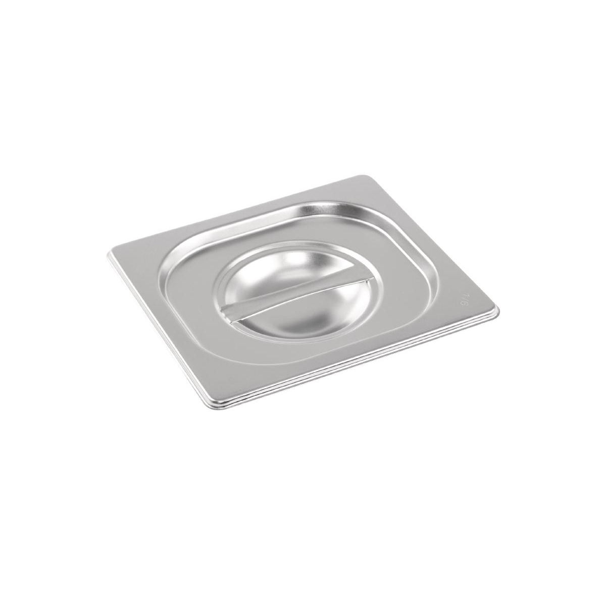 1/6 Stainless Steel Gastronorm Lid 162x176mm