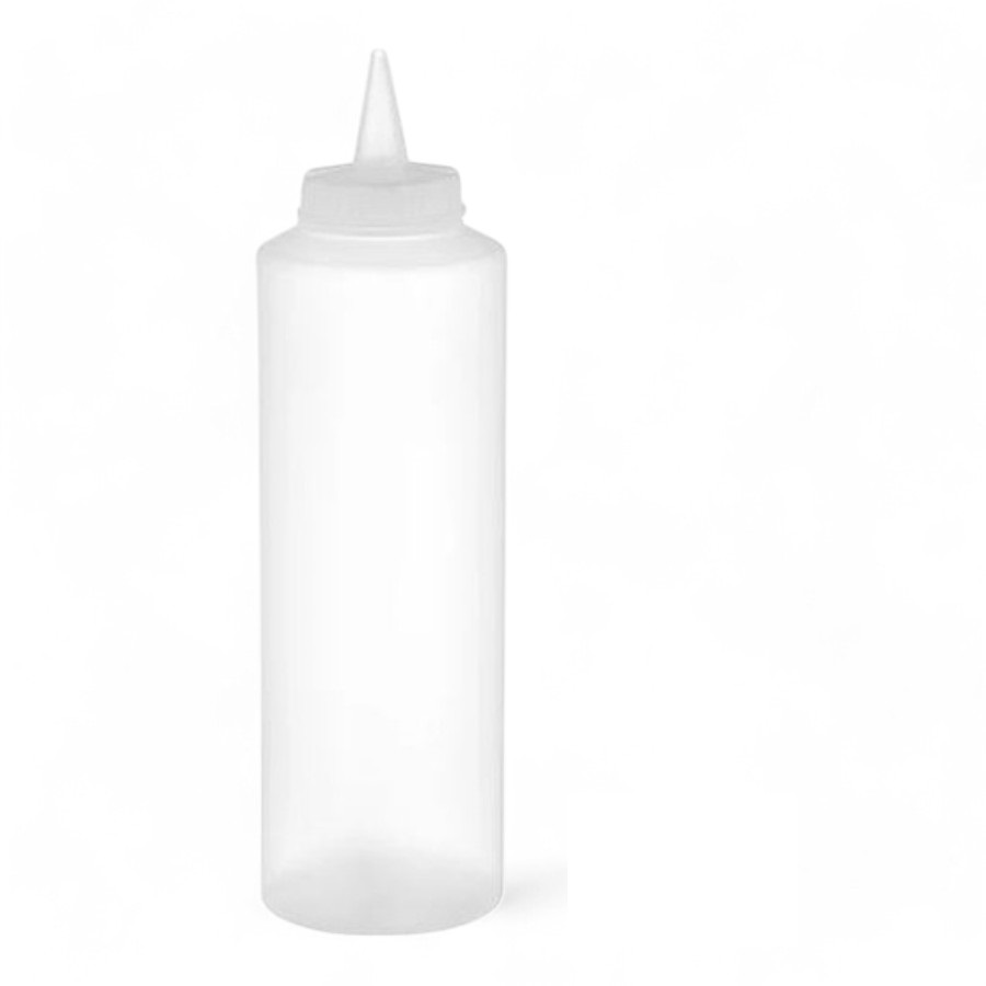 Squeeze Bottle Clear 8 Oz 7496