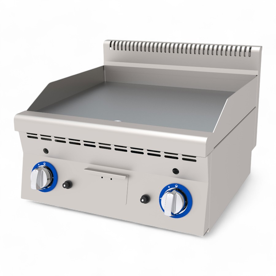 Grill G Flat Gas S/S Table Top 60x60x30cm Agi 660