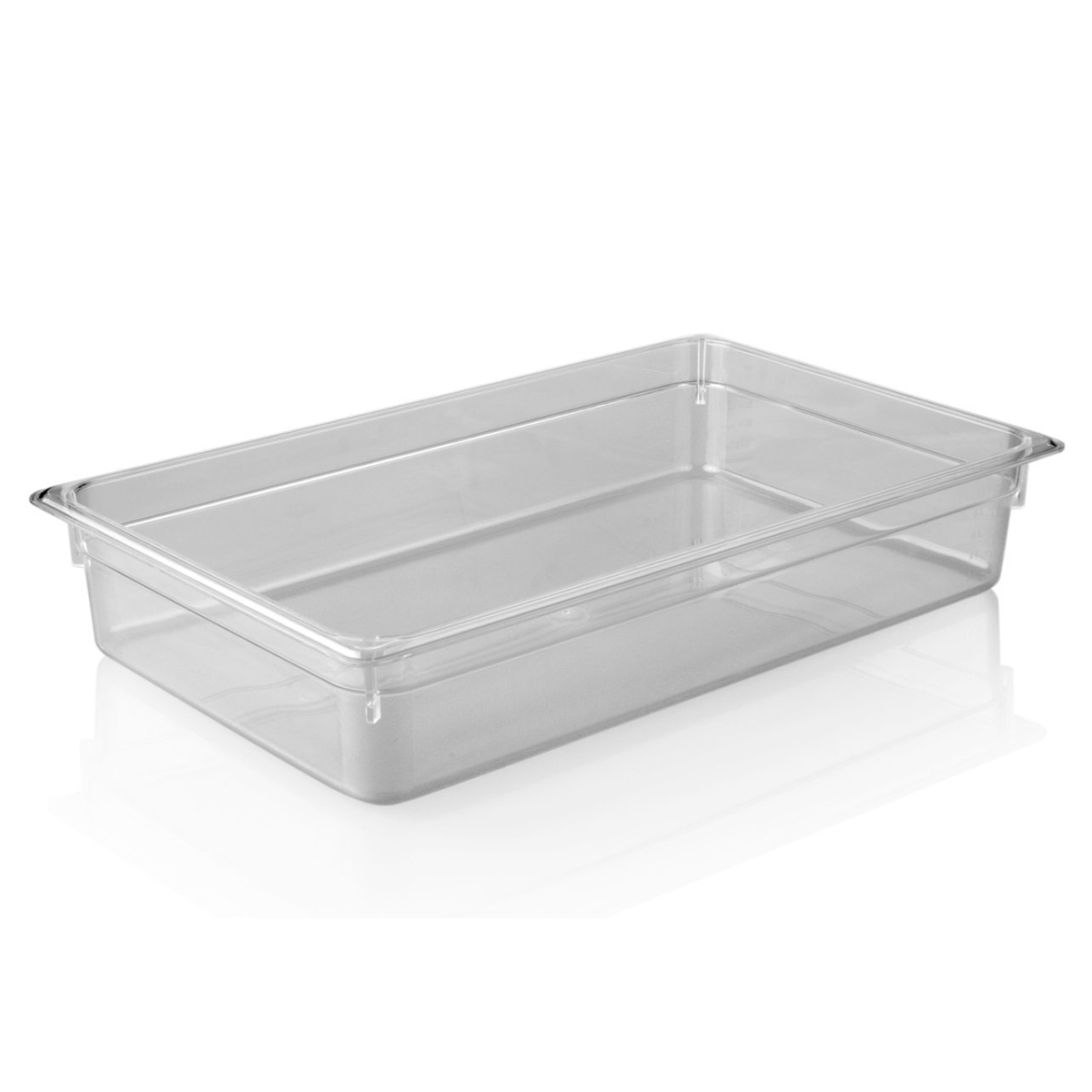 1/1 Polycarbonate Gastronorm Clear 530x325x100mm