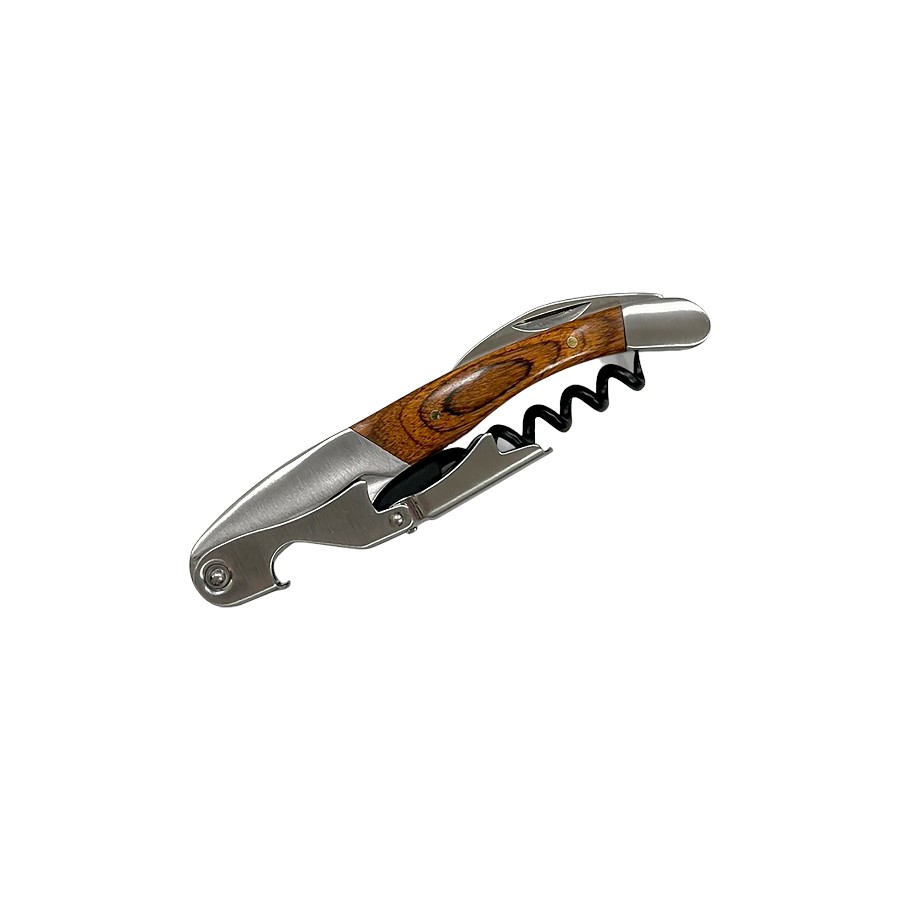 Wood Effect Double Reach Corkscrew 3541