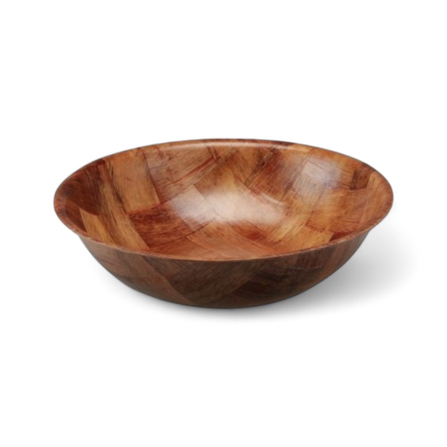 Woven Wood Bowl 1973