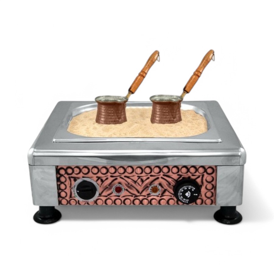 Copper Sand Coffe Machine With 3 Copper Coffe 3 Pot Kkm