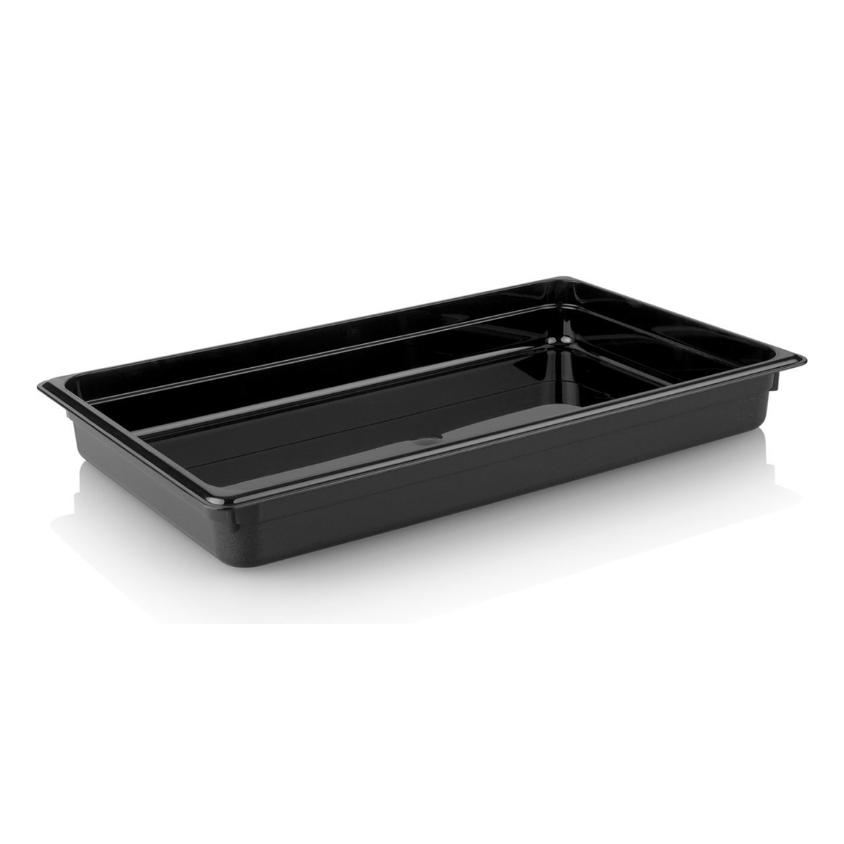 1/1 Polycarbonate Gastronorm Black 530x325x65mm