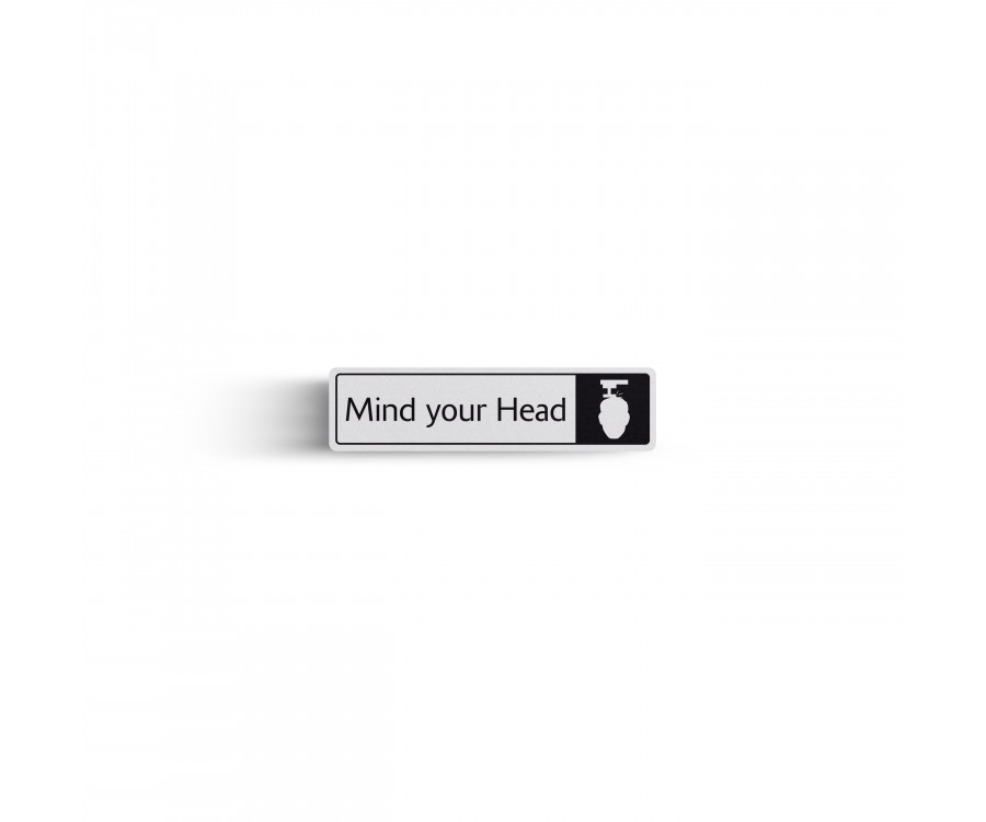 Mind Your Head With Symbol Door Dm018