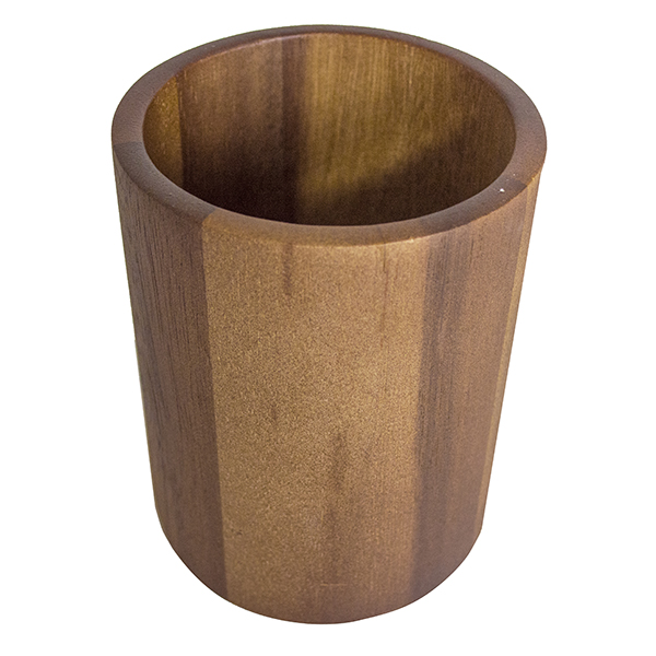 Wooden Presentation Rnd Crate D:10cm x 13cm Wprc10