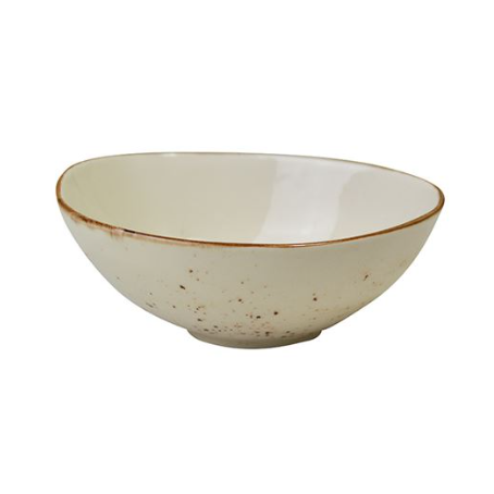 Rustic Shaped Bowl- Sandstorm El23Sa