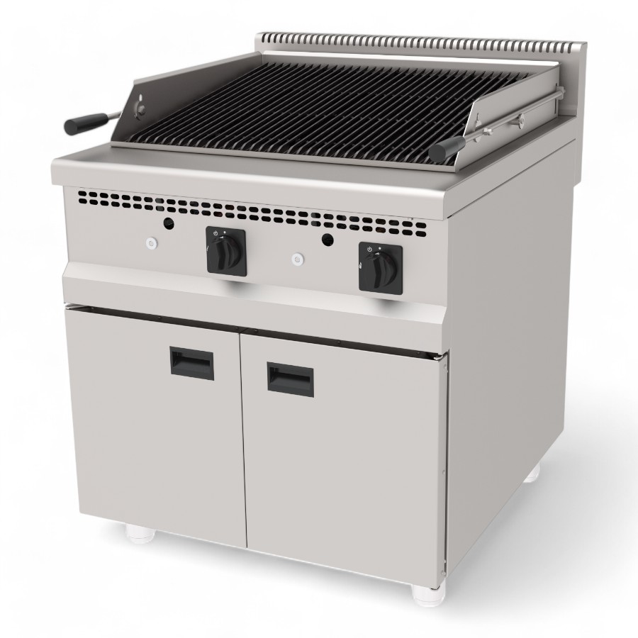 Grill American Style Water With Cabinet Gas 5 80x90x85cm Aagi 890