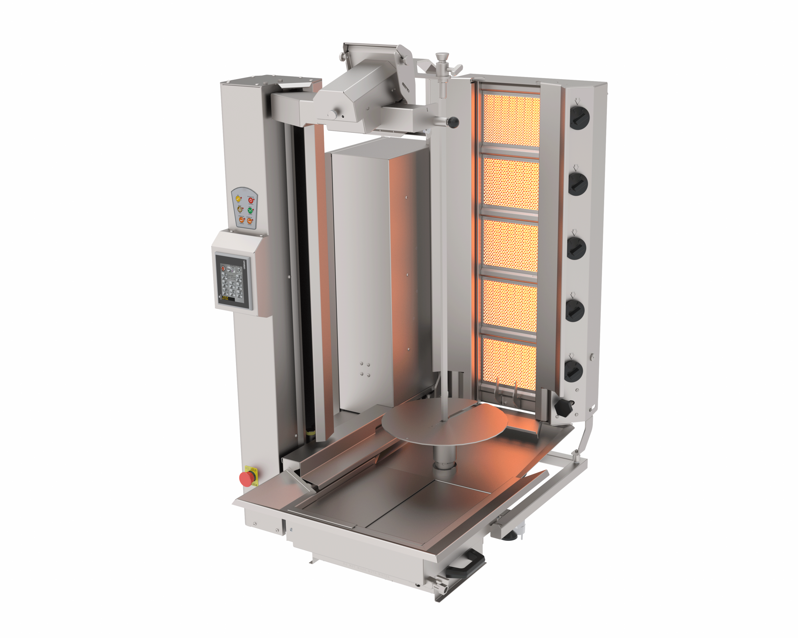 Doner Machine Robot2 Compact S/S 5 Burner Gas