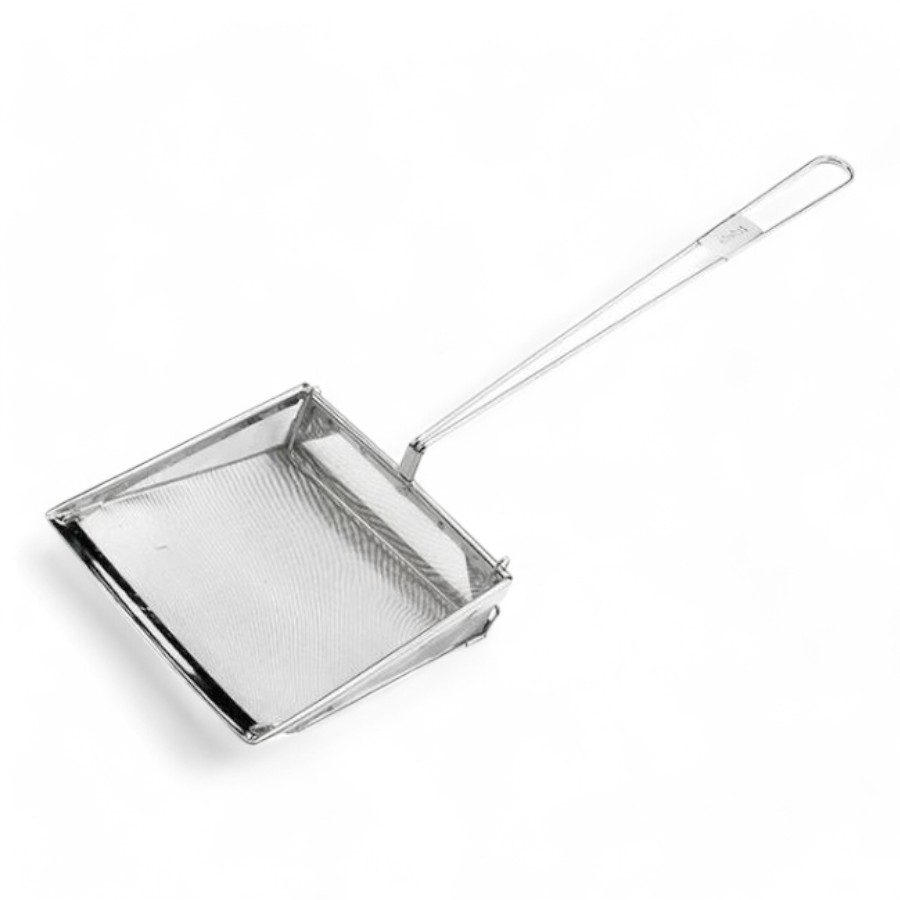 Mesh Square Skimmer Stainless Steel 20cm 7284