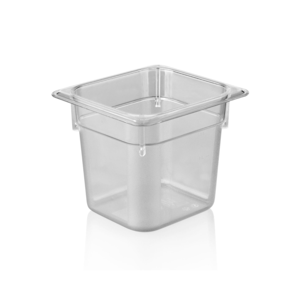 1/6 Polycarbonate Gastronorm Clear 162x176x150mm