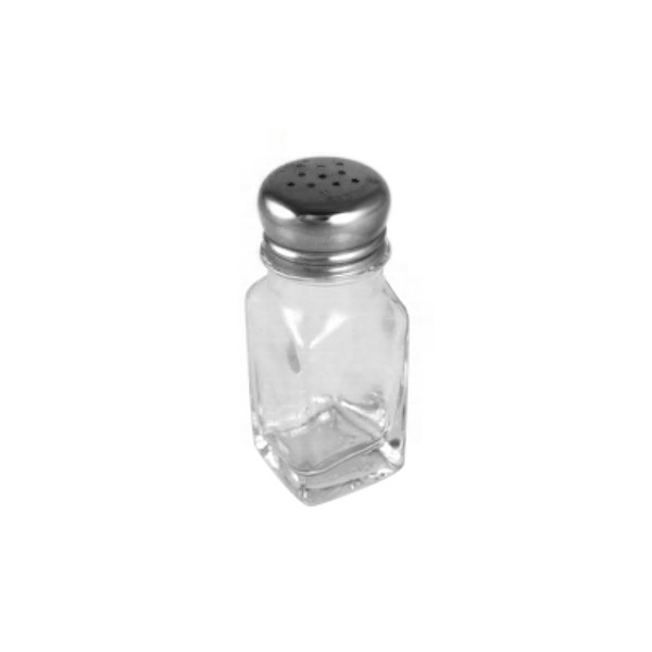 Glass Salt & Pepper Shaker J-0612