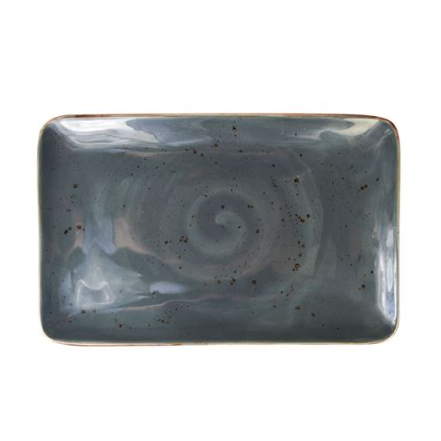 Slate Grey Rectangular Plate 32x20cm El02Gr