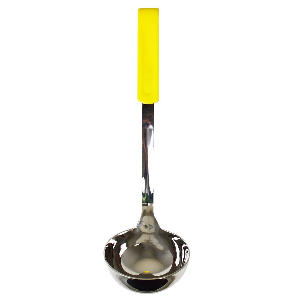 Soup Ladle S/S Pp Yellow Handle 7 Oz 429xla-Y