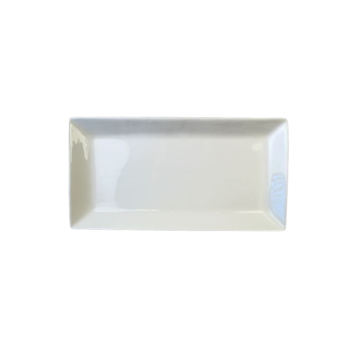 White Rectangular Plate 30x15cm/12x6