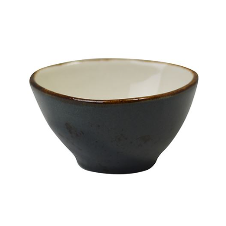Rustic Shaped Ramekin- Slate Grey 7cm El24Gr