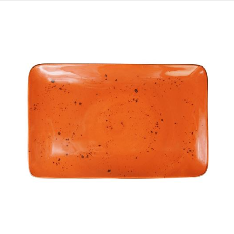 Sun Burst Rectangular Plate 32x20cm El02Bs