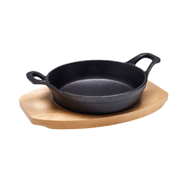 Cast Iron Round Sizzle Dish 15cm 7115