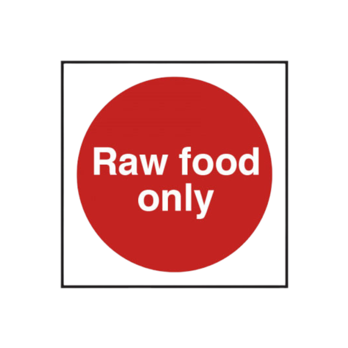 Raw Food Only Notice Cs123