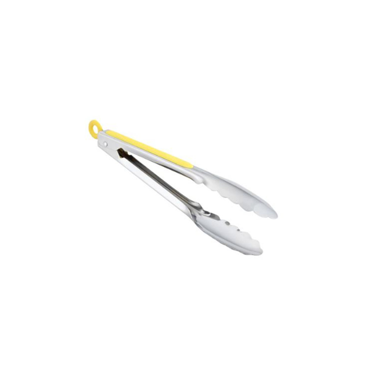Tongs S/S Yellow Handle 23cm/9
